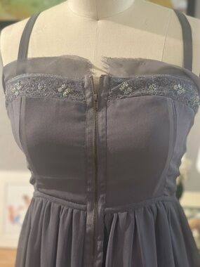 Vntg Anthropologie Women's Fairy Y2K Chiffon Dress